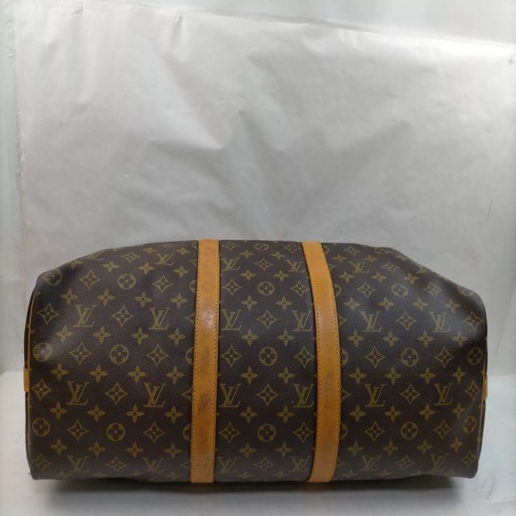 Louis Vuitton LV Boston Bag  Keepall Bandouliere 50 Brown Monogram - Picture 4 of 10